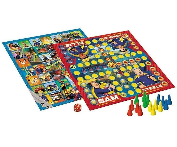 Настольная игра Пожарный Сэм: Лудо + Змеи и Лестницы 2 в 1 (Fireman Sam: Ludo + Snakes & Ladders 2 in 1), бренду Trefl, для 2-4 гравців, час гри < 30мин. - 4 - KUBIX 