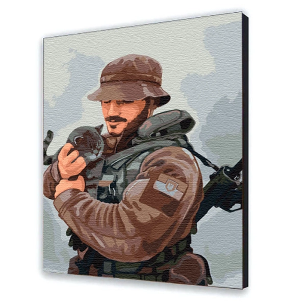 Набір для творчості Котики (40х50 см), бренду Art Craft - KUBIX