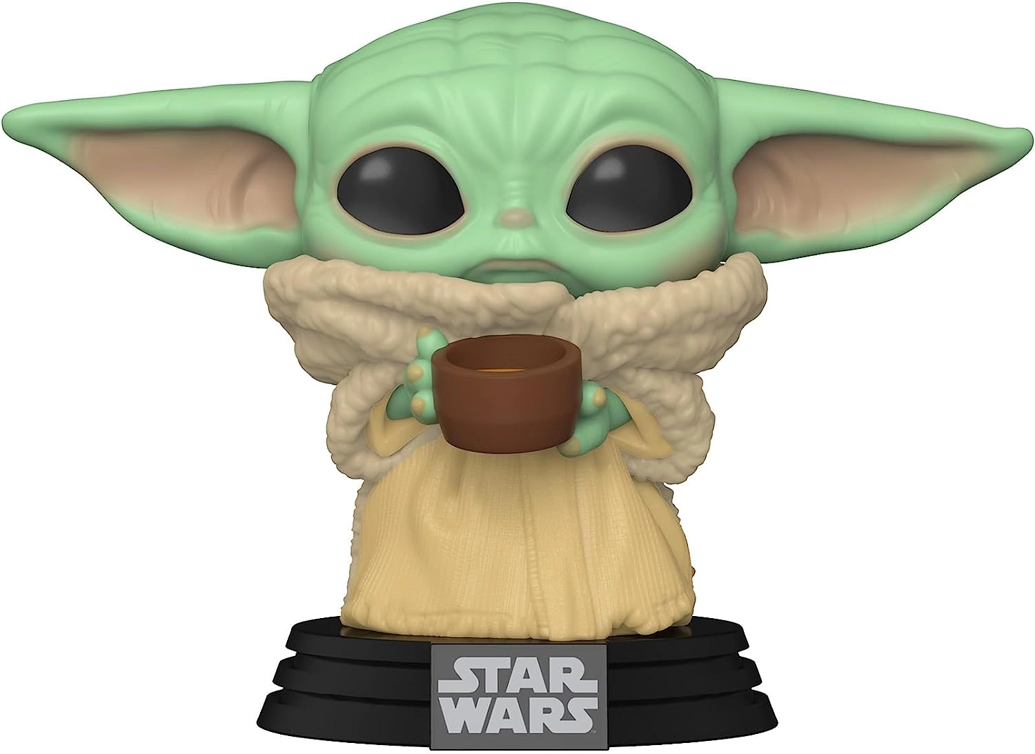 Игровая фигурка FUNKO POP! Малыш Йода с чашкой (The Child with Cup) Star Wars The Mandalorian #378, бренду Funko - KUBIX