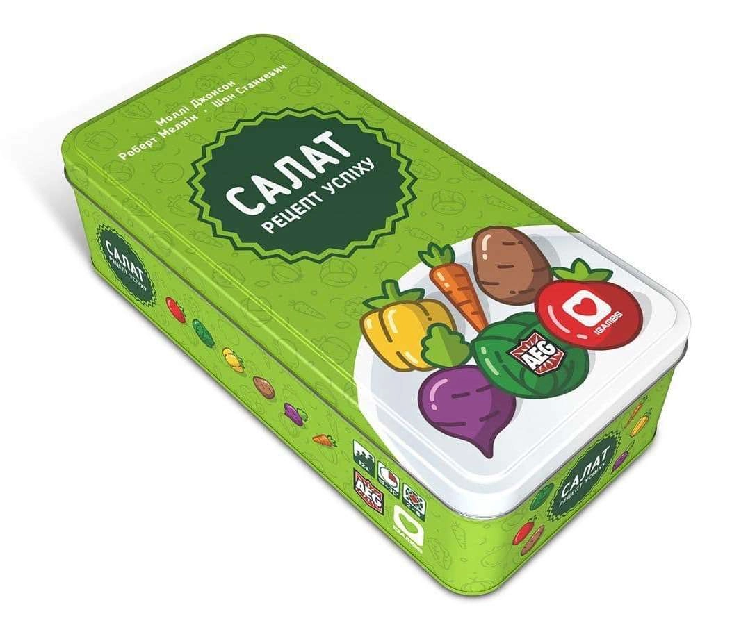 Настільна гра Салат. Рецепт успіху (Point Salad), бренду IGAMES, для 2-6 гравців, час гри < 30хв. - 2 - KUBIX 