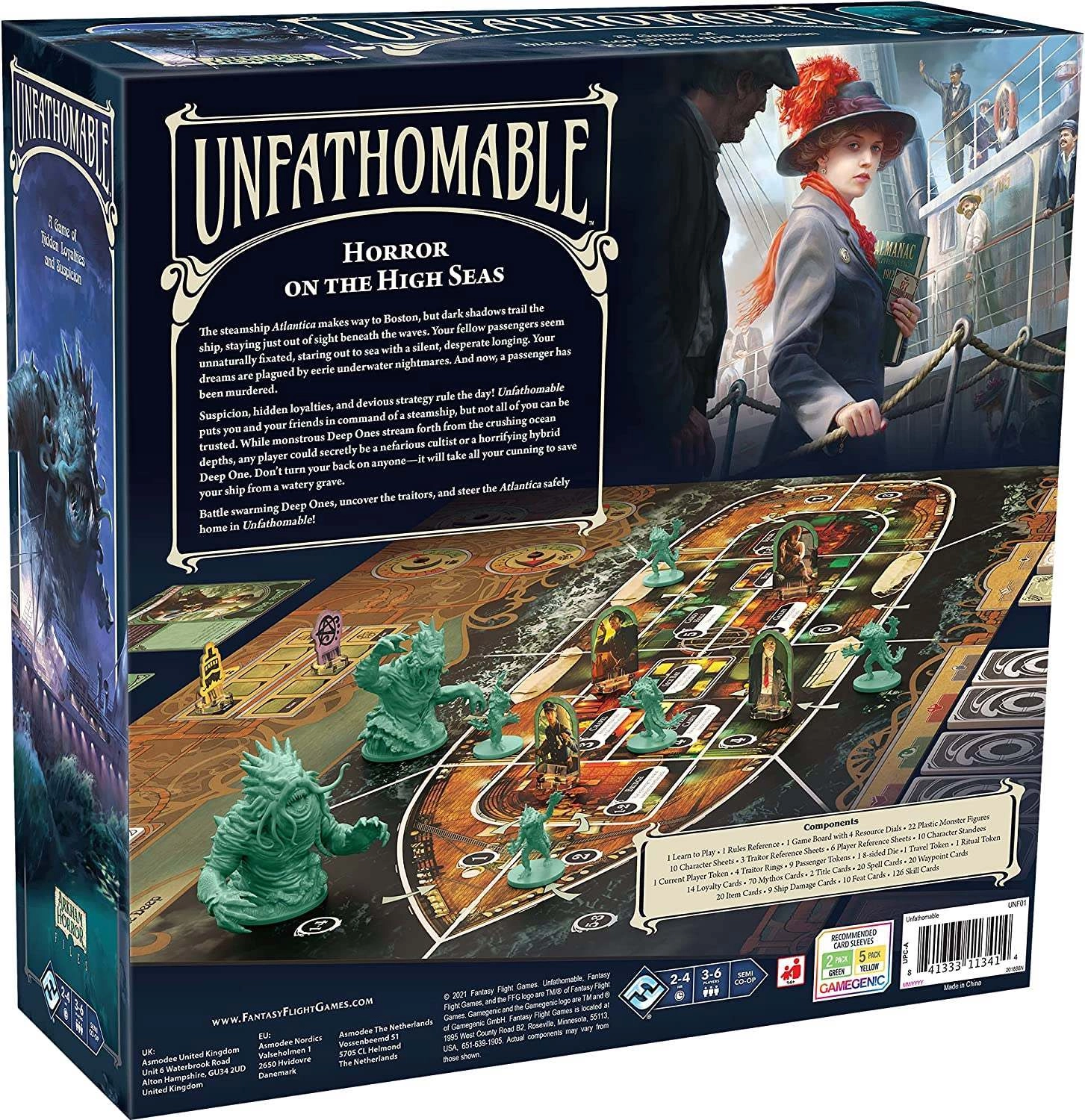 Настольная игра Unfathomable (Незбагненное) (EN), для 3-6 гравців, час гри > 60мин. - 5 - KUBIX 
