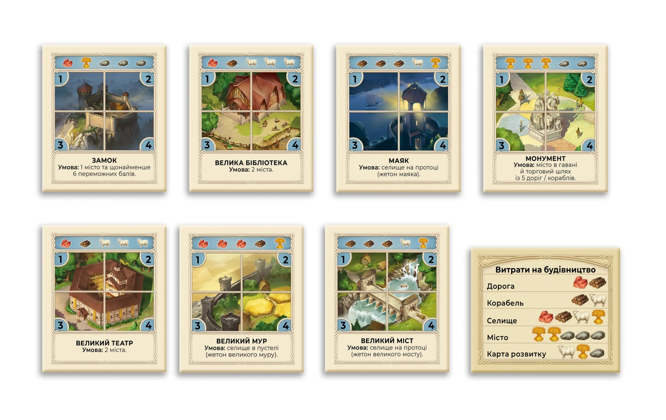 Настільна гра CATAN. Мореплавці (Seafarers), бренду Rozum, для 3-4 гравців, час гри > 60хв. - 7 - KUBIX 