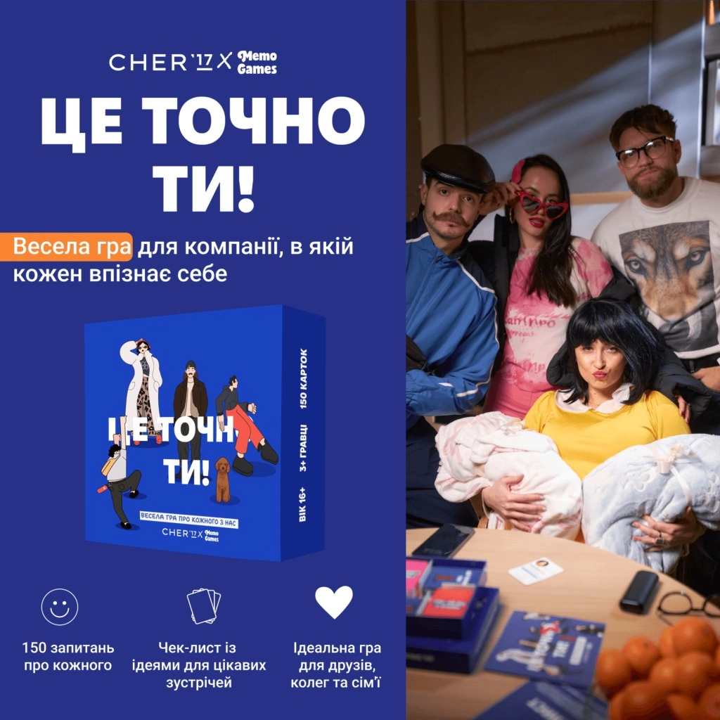 Настільна гра Це точно ти, бренду Memo Games, для 3-12 гравців, час гри < 30мин. - 2 - KUBIX 