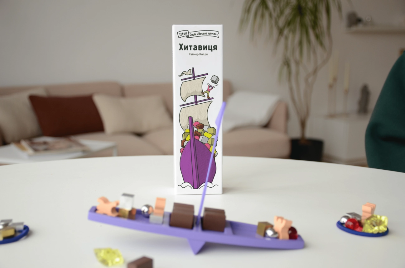 Купити Настольная игра Качка (Viking See-Saw), бренду Pakufuda - 2 - KUBIX Настольная игра Качка (Viking See-Saw), бренду Pakufuda, для 2-4 гравців, час гри < 30мин. - 2 - KUBIX