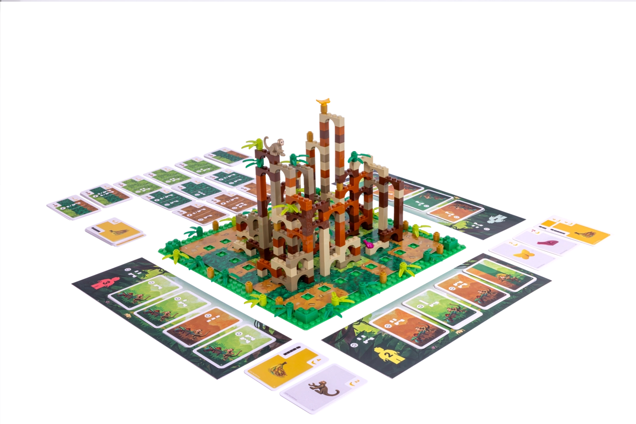 Настольная игра «Мавпячий палац» (Monkey Palace), бренду Lord of Boards, для 2-4 гравців, час гри < 60мин. - 9 - KUBIX 
