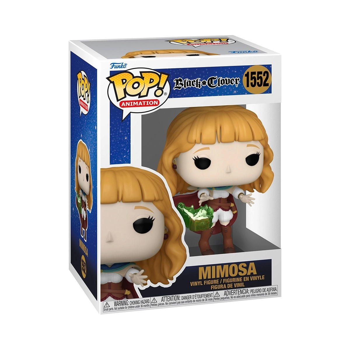 Ігрова фігурка FUNKO POP! МІМОЗА (Mimosa) Black Clover: #1552, бренду Funko - 2 - KUBIX 