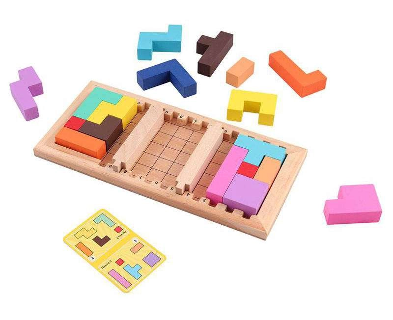 Настольная игра Katamino Family (Катамино Семейная) (EN), бренду Gigamic, для 1-2 гравців, час гри < 30мин. - 3 - KUBIX 