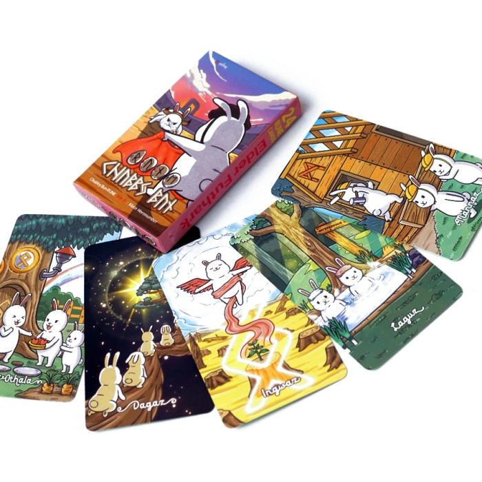 Карти Рунічні Пухкий кролик (Runic cards Fluffy rabbit) - 4 - KUBIX 