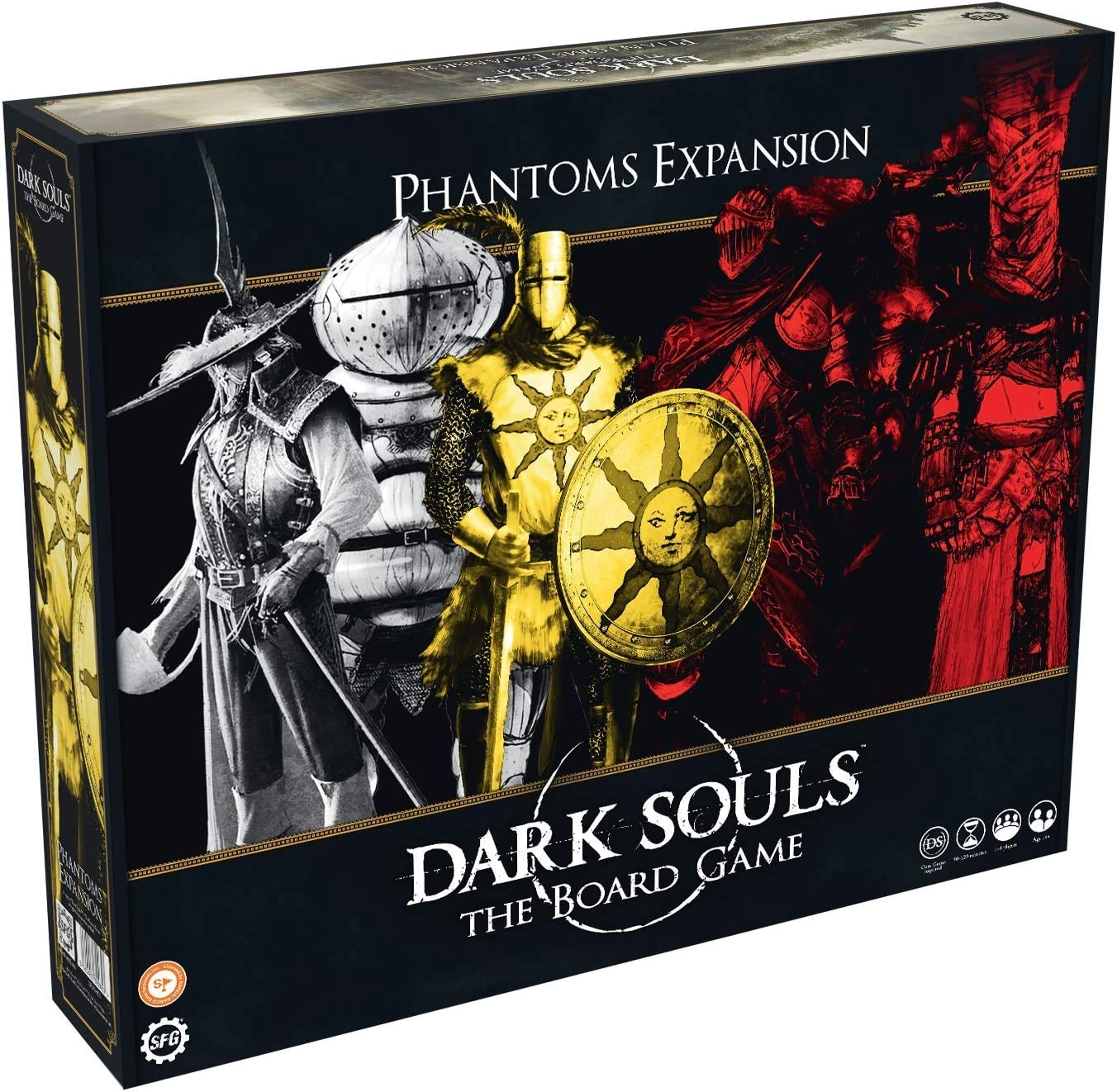 Настольная игра Темные души: Дополнение Привиды (Dark Souls: The Board Game. Phantoms Expansion) (EN), бренду Steamforged Games Ltd., для 1-4 гравців, час гри > 60мин. - KUBIX
