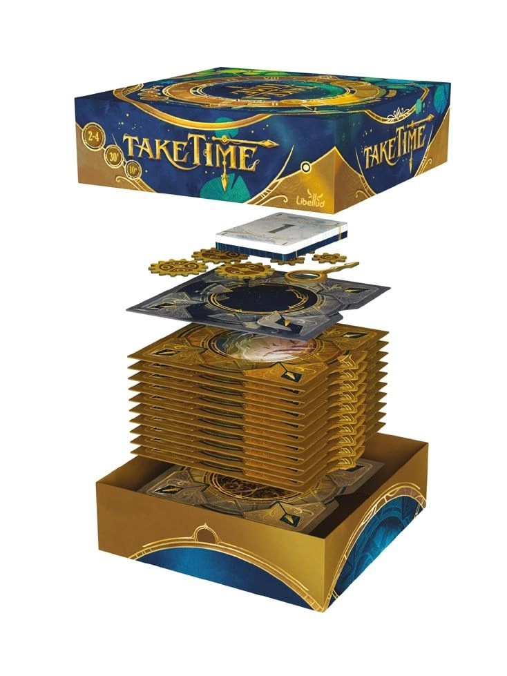 Настільна гра Ігри часу (Take Time), бренду Geekach Games, для 2-4 гравців, час гри < 30хв. - 3 - KUBIX 