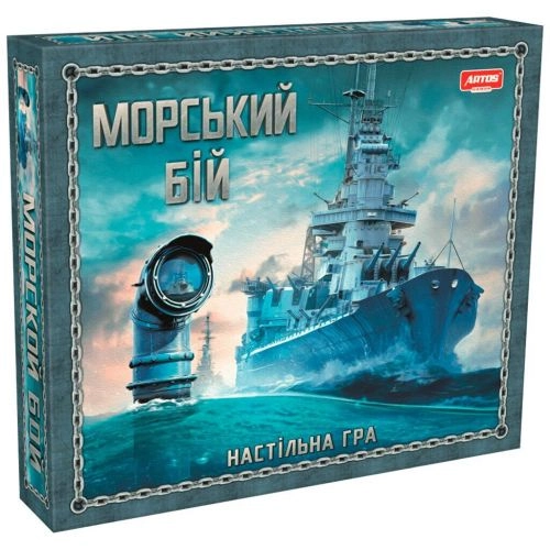 Настольная игра Морской бой, бренду Artos games, для 2-2 гравців, час гри < 30мин. - KUBIX