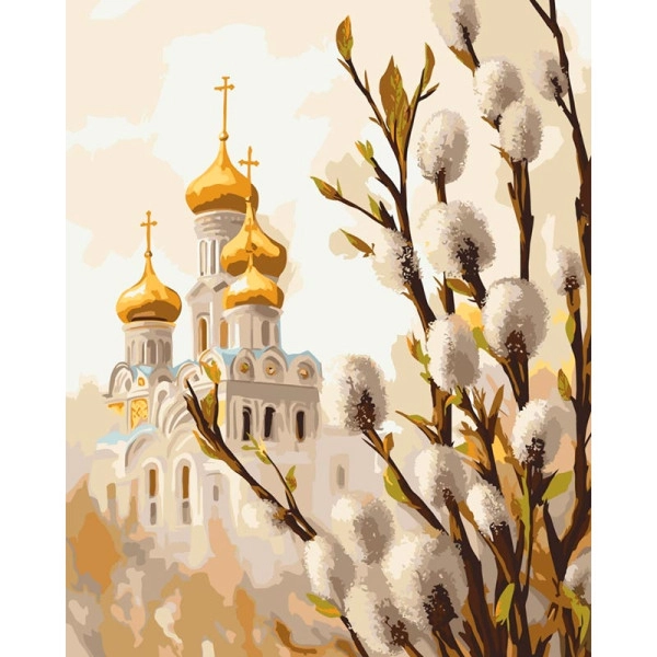 Картина за номерами Весняні дзвони (40x50 см), бренду Art Craft - KUBIX