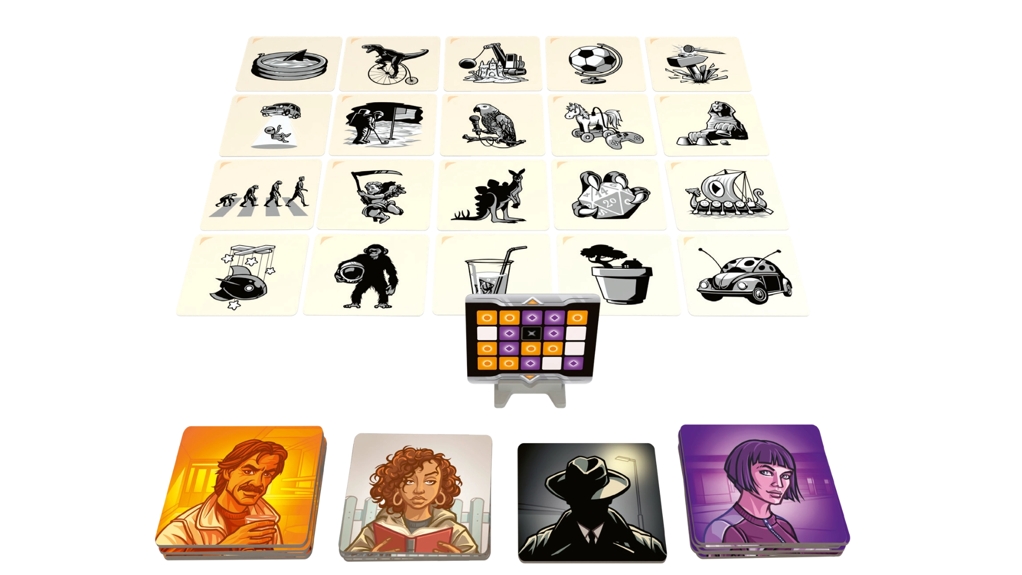 Настольная игра Кодовые имена: картинки 2025 (Codenames: Pictures) 2025, бренду Feelindigo, для 2-8 гравців, час гри < 30мин. - 2 - KUBIX 