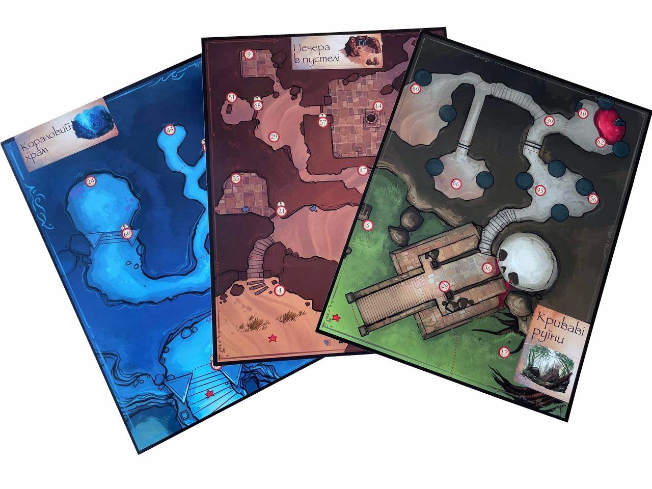 Настольная игра Спящие Боги. Подземелья (Sleeping Gods: Dungeons), бренду Games 7Days, для 1-4 гравців, час гри > 60мин. - 3 - KUBIX 