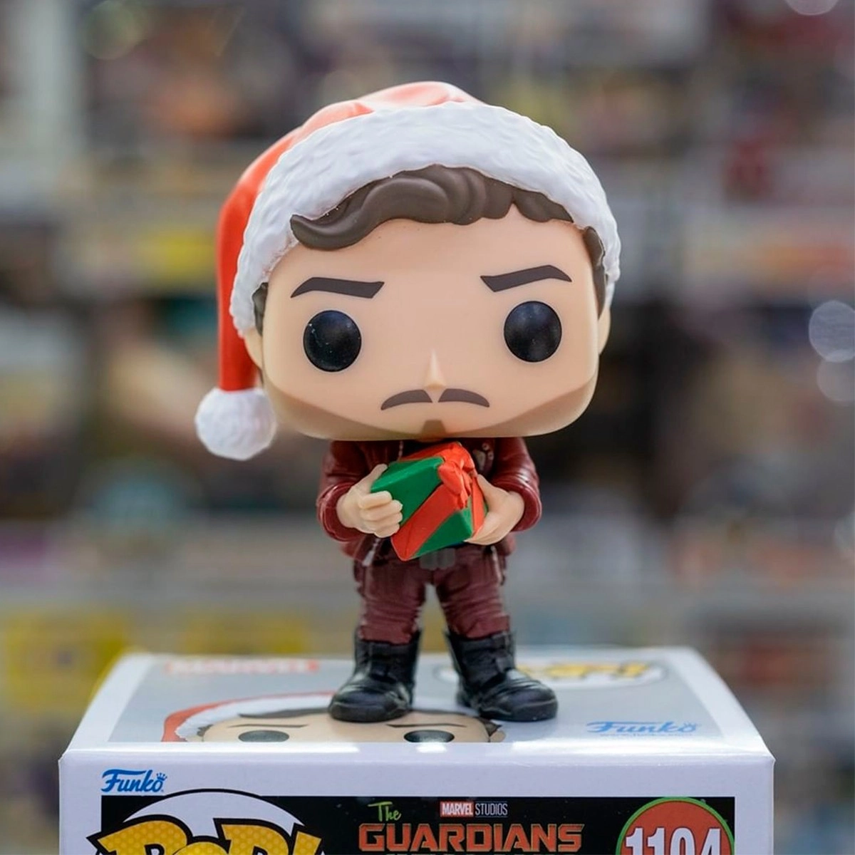 Игровая фигурка FUNKO POP! ЗОРЯНЫЙ ЛОРД (Star-Lord) The Guardians of the Galaxy #1104, бренду Funko - 3 - KUBIX 