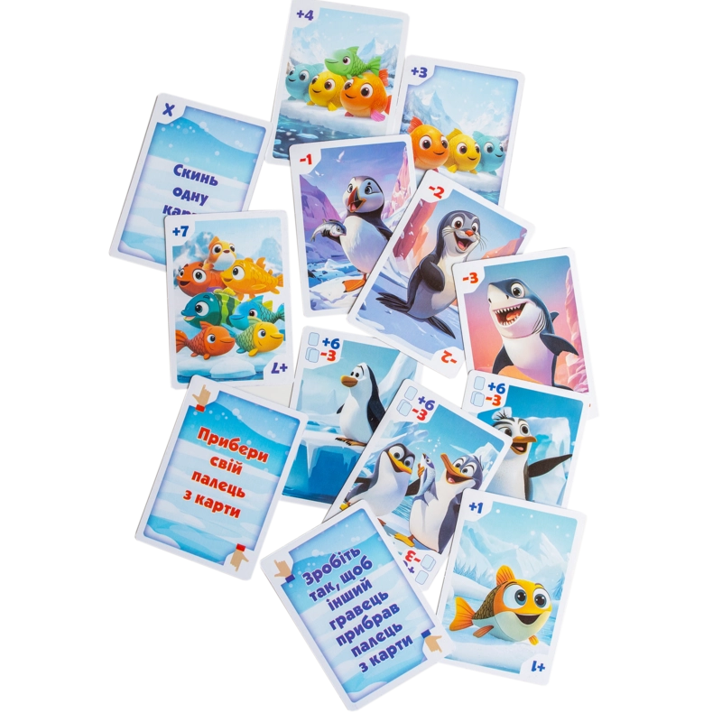 Настольная игра Последний пингвин, бренду Ранок - 12 - KUBIX 
