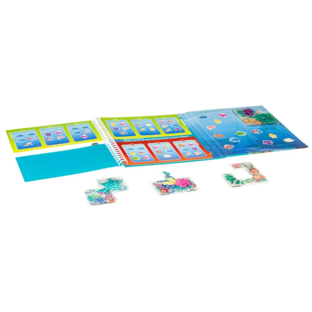 Настольная игра Кораловый риф. Дорожная магнитная игра (Coral reef. Road magnetic game), бренду Smart Games, для 1-1 гравців - 3 - KUBIX 