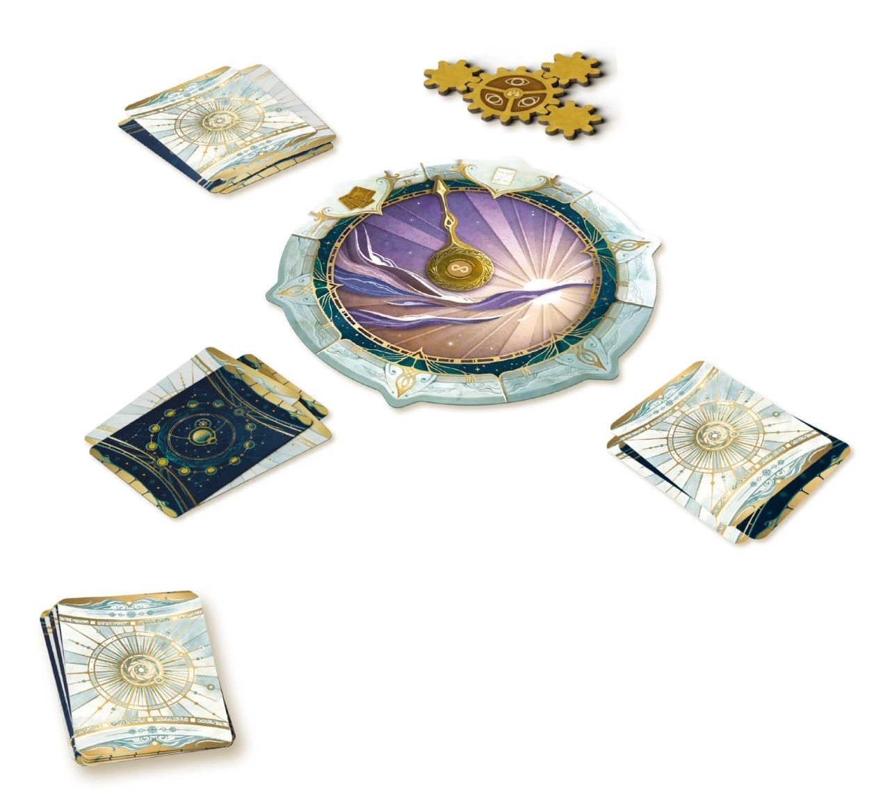 Настільна гра Ігри часу (Take Time), бренду Geekach Games, для 2-4 гравців, час гри < 30хв. - 5 - KUBIX 