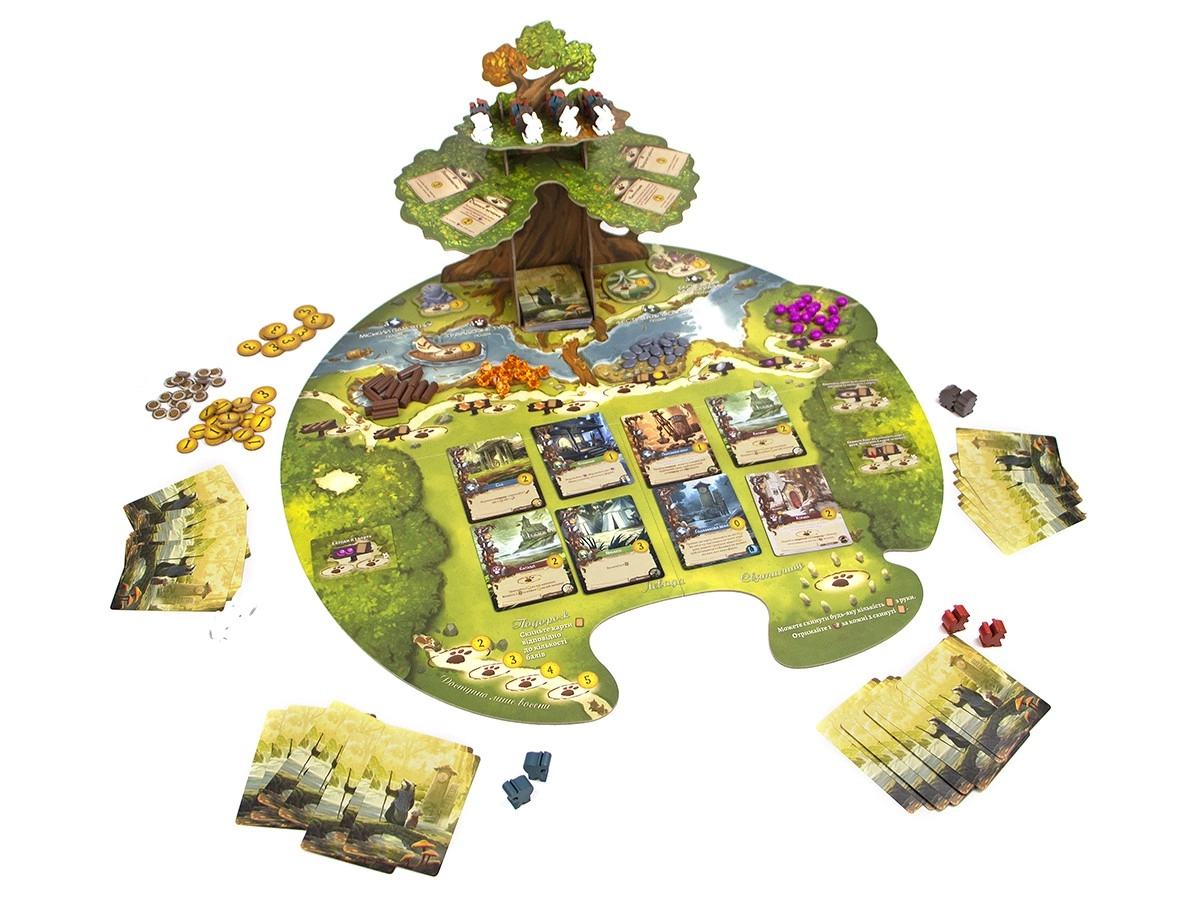 Настольная игра Эвердел (Everdell), бренду Игромаг, для 1-4 гравців, час гри < 60мин. - 5 - KUBIX 