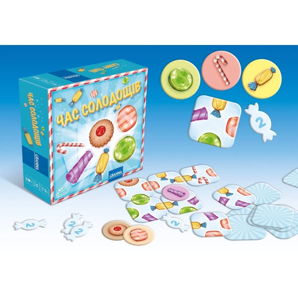 Настольная игра Время сладостей (Candy Time), бренду Granna, для 2-5 гравців, час гри < 30мин. - 2 - KUBIX 