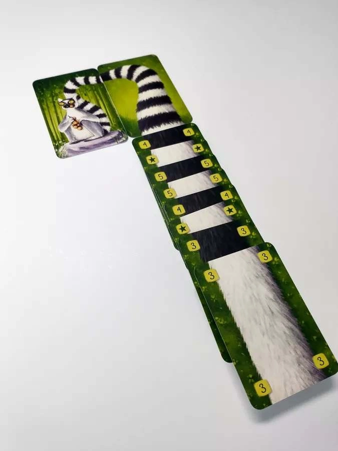 Настольная игра Лемурьи хвосты (Lemur Tails), бренду Games 7Days, для 2-2 гравців, час гри < 30мин. - 4 - KUBIX 