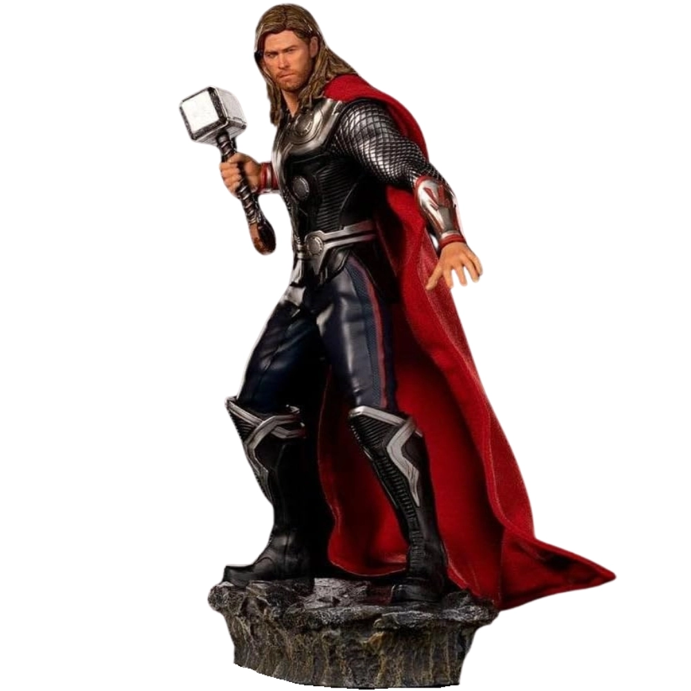 Статуэтка Тор. Битва за Нью-Йорк из фильма "Мстители" (MARVEL Thor. Battle of New York. Scale 1/10) - 3 - KUBIX 