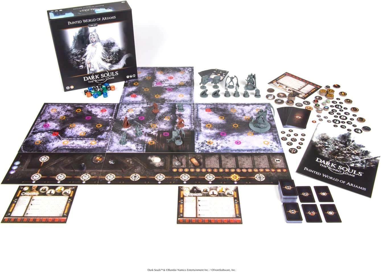Настільна гра Темні Душі: Намальований Світ Аріаміса (Dark Souls: The Board Game. Painted World of Ariamis) (EN), бренду Steamforged Games Ltd., для 1-3 гравців, час гри > 60хв. - 4 - KUBIX 