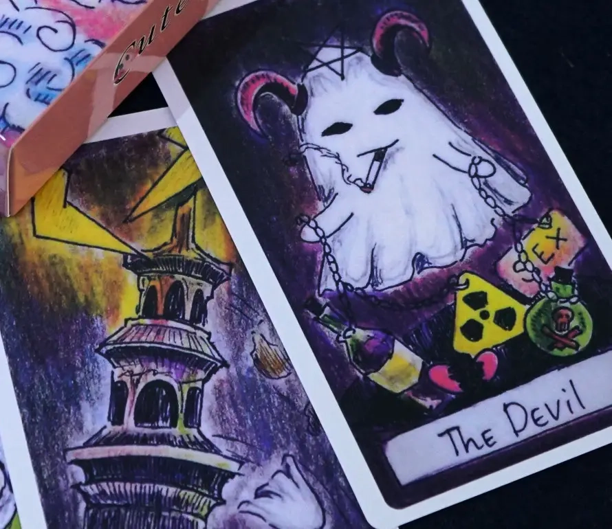 Карти ТАРО Милого Привида (Cute Ghost TAROT Cards) - 4 - KUBIX 