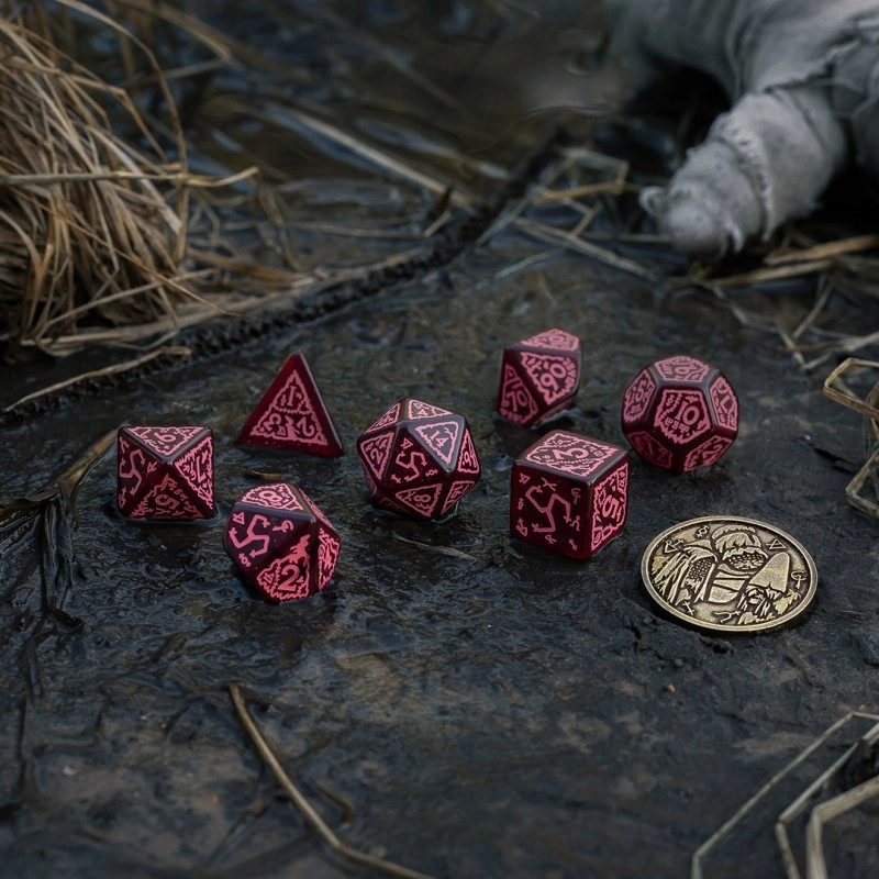 Набір кубиків The Witcher Dice Set. Crones - Whispess - 4 - KUBIX 