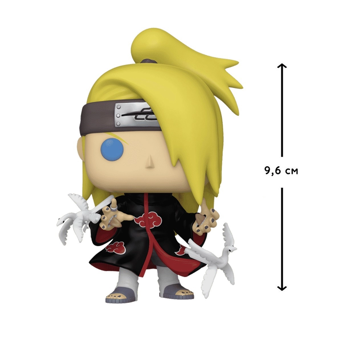 Ігрова фігурка FUNKO POP! ДЕЙДАРА (Deidara) Naruto: #1434, бренду Funko - 3 - KUBIX 