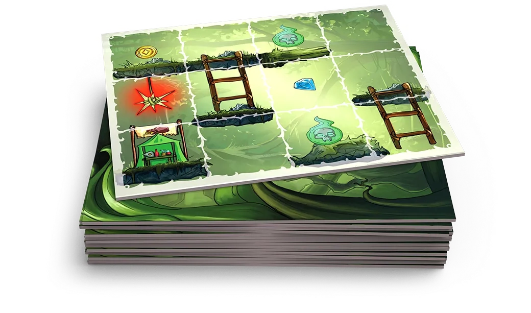 Настільна гра Платформер (Platformer), бренду Ігрова Майстерня, для 1-4 гравців, час гри < 60хв. - 8 - KUBIX 