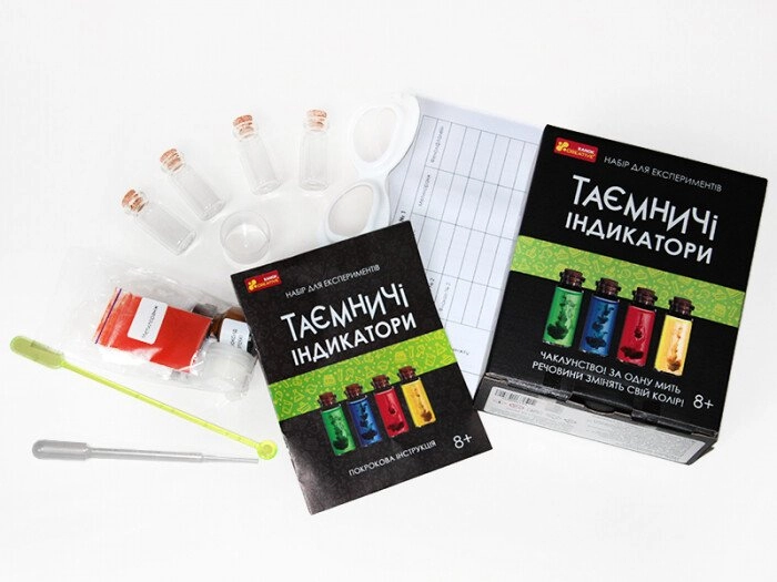 Набір для експериментів Таємничі індикатори, бренду Ранок, для 1-4 гравців - 4 - KUBIX 
