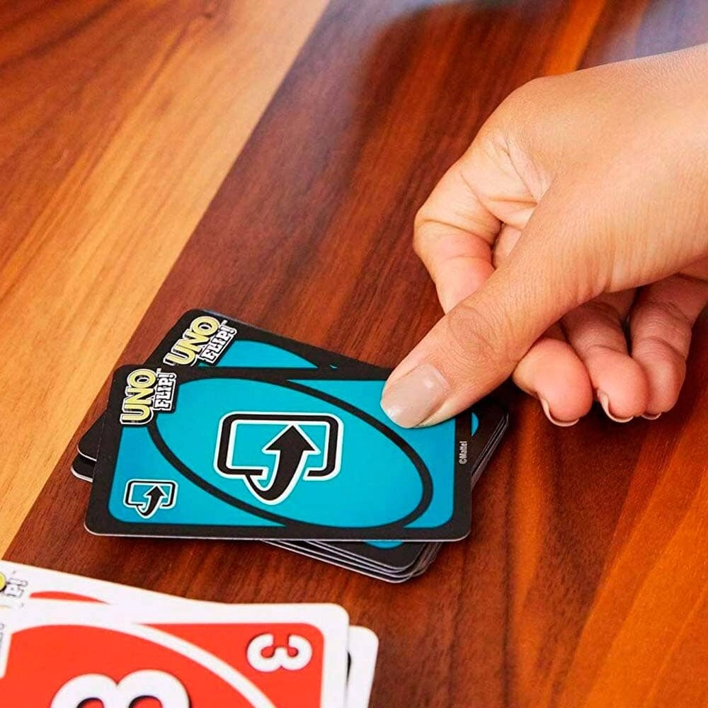 Настольная игра UNO Flip! (Уно Двойная игра), бренду Mattel, для 2-10 гравців, час гри < 30мин. - 2 - KUBIX 