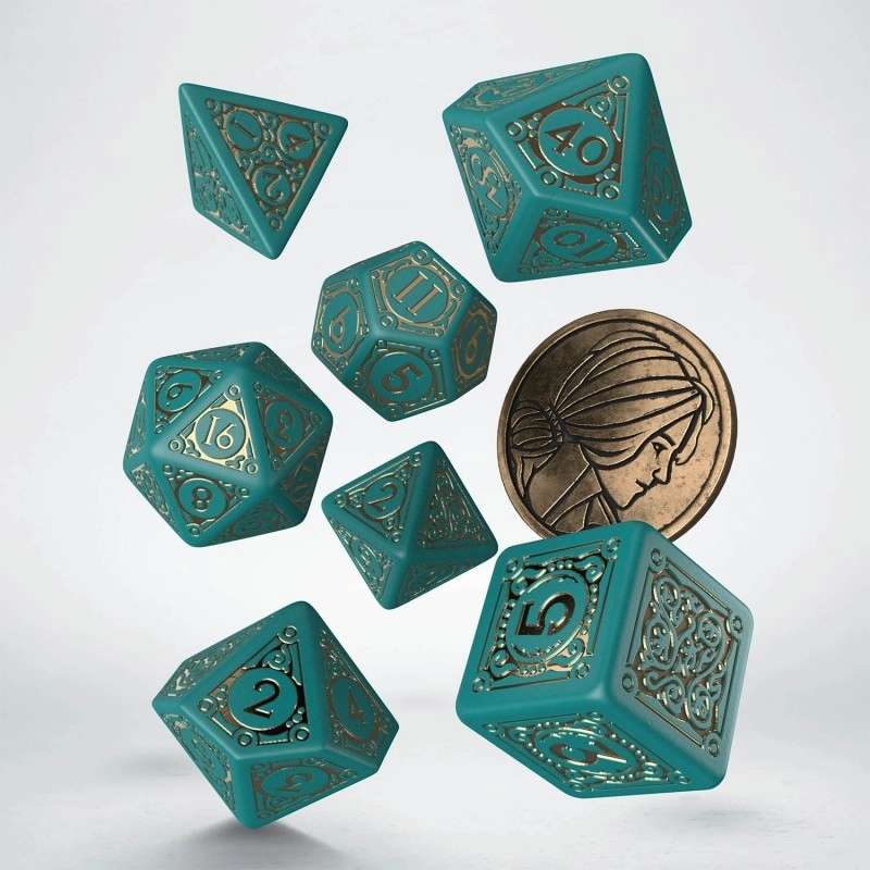 Набір кубиків The Witcher Dice Set. Triss - The Beautiful Healer - KUBIX