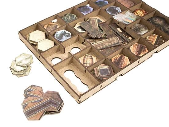 Органайзер для настольной игры Глумхейвен + дополнение Forgotten Circles (Organizer for Gloomhaven + Forgotten Circles), бренду Tower Rex - 6 - KUBIX