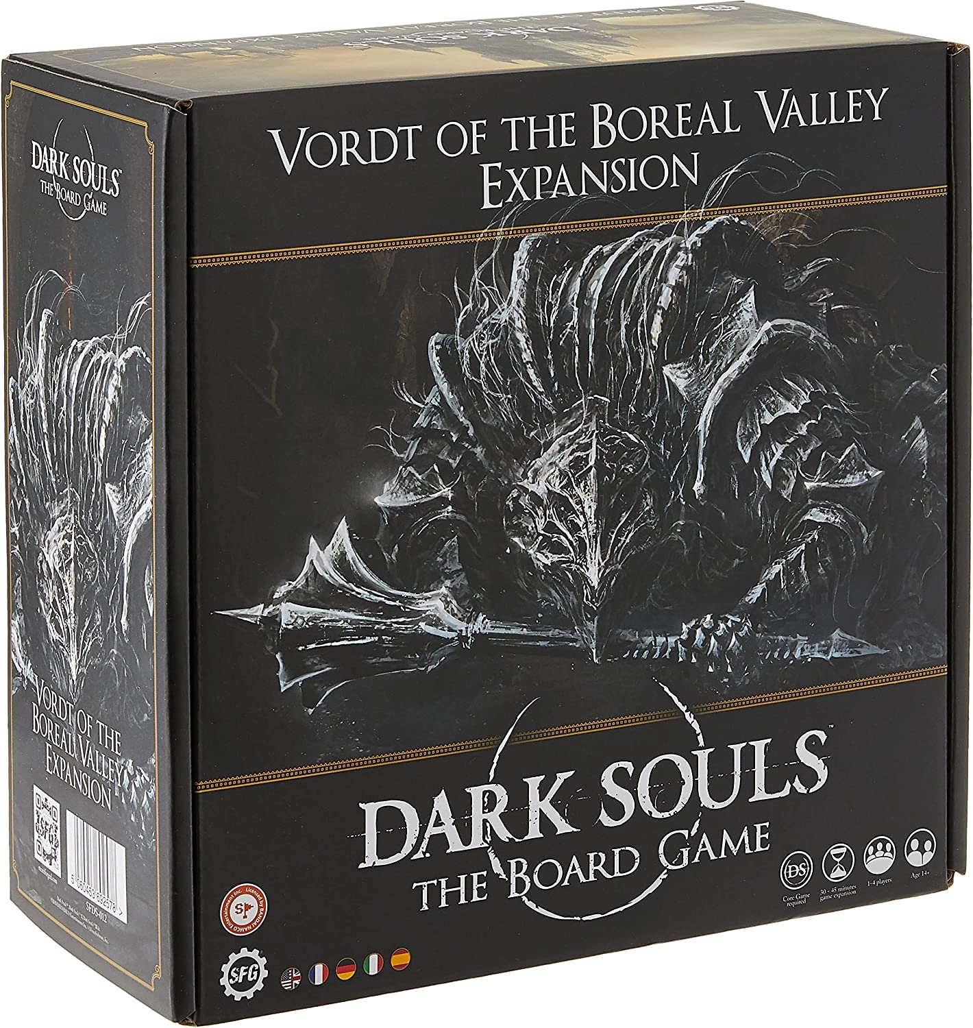 Настільна гра Темні Душі. Вордт Північної Долини (Dark Souls: The Board Game. Vordt of the Boreal Valley Expansion) (EN), бренду Steamforged Games Ltd., для 1-4 гравців, час гри > 60хв. - KUBIX