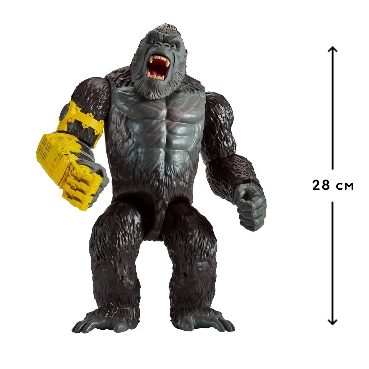 Фигурка GODZILLA X KONG – КОНГ ГИГАНТ СО СТАЛЬНОЙ ЛАПОЙ (28 см), бренду MonsterVerse - 2 - KUBIX 