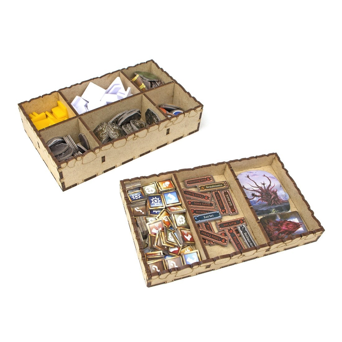 Органайзер для настольной игры Глумхейвен: Челюсти Льва (Organizer for boardgame Gloomhaven: Jaws of the Lion (Redesign)), бренду Tower Rex - 5 - KUBIX 