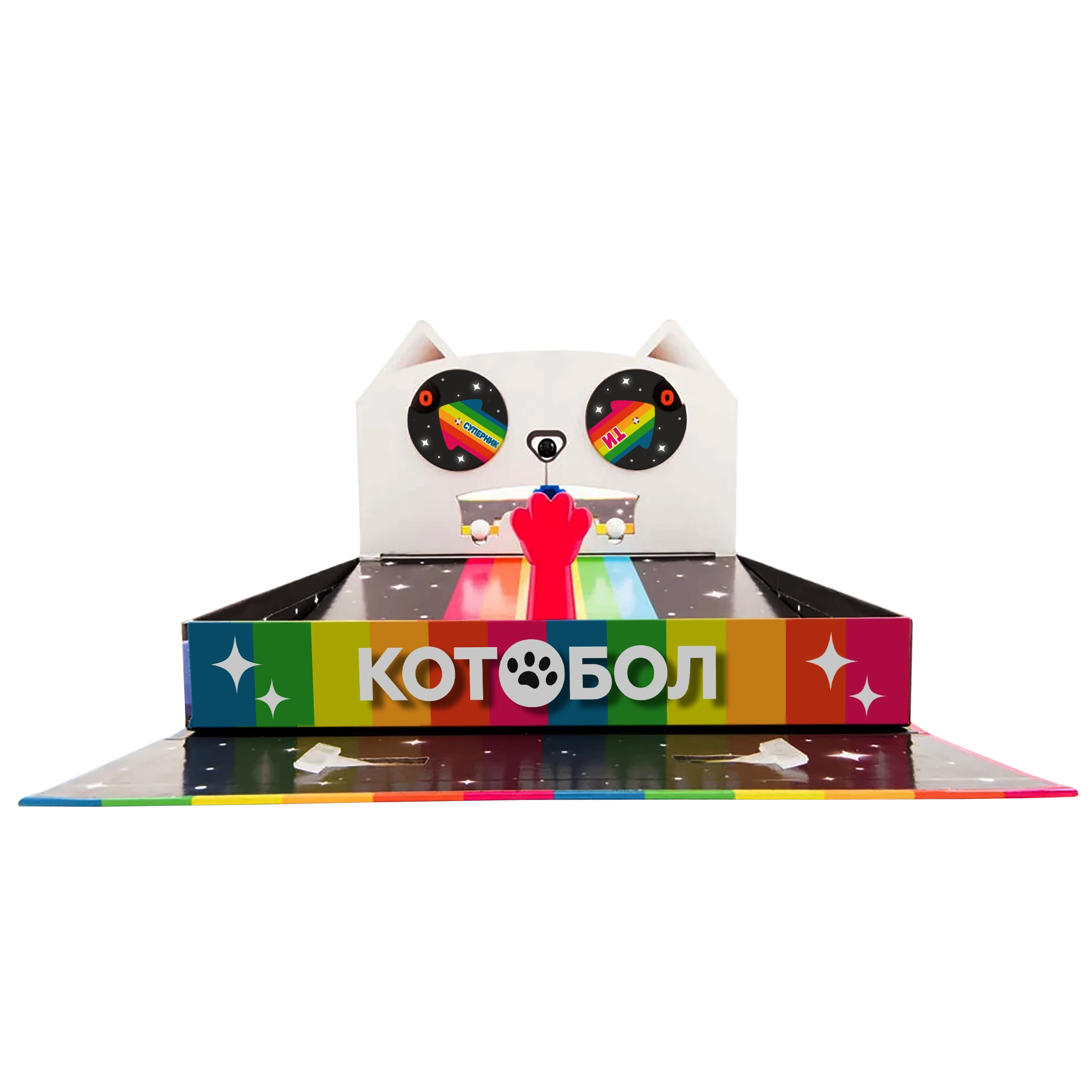 Настільна гра Котобол (A Game of Cat & Mouth), бренду Rozum, для 2-2 гравців, час гри < 30хв. - 6 - KUBIX 