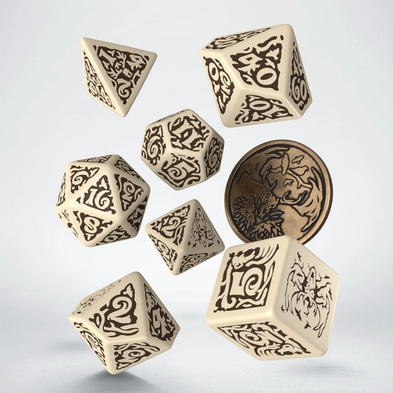 Набір кубиків The Witcher Dice Set. Leshen - The Master of Crows - KUBIX