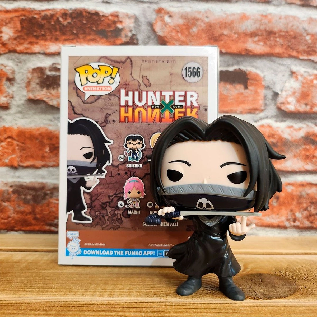 Ігрова фігурка FUNKO POP! ФЕЙТАН (Feitan) Hunter x Hunter: #1566, бренду Funko - 3 - KUBIX 