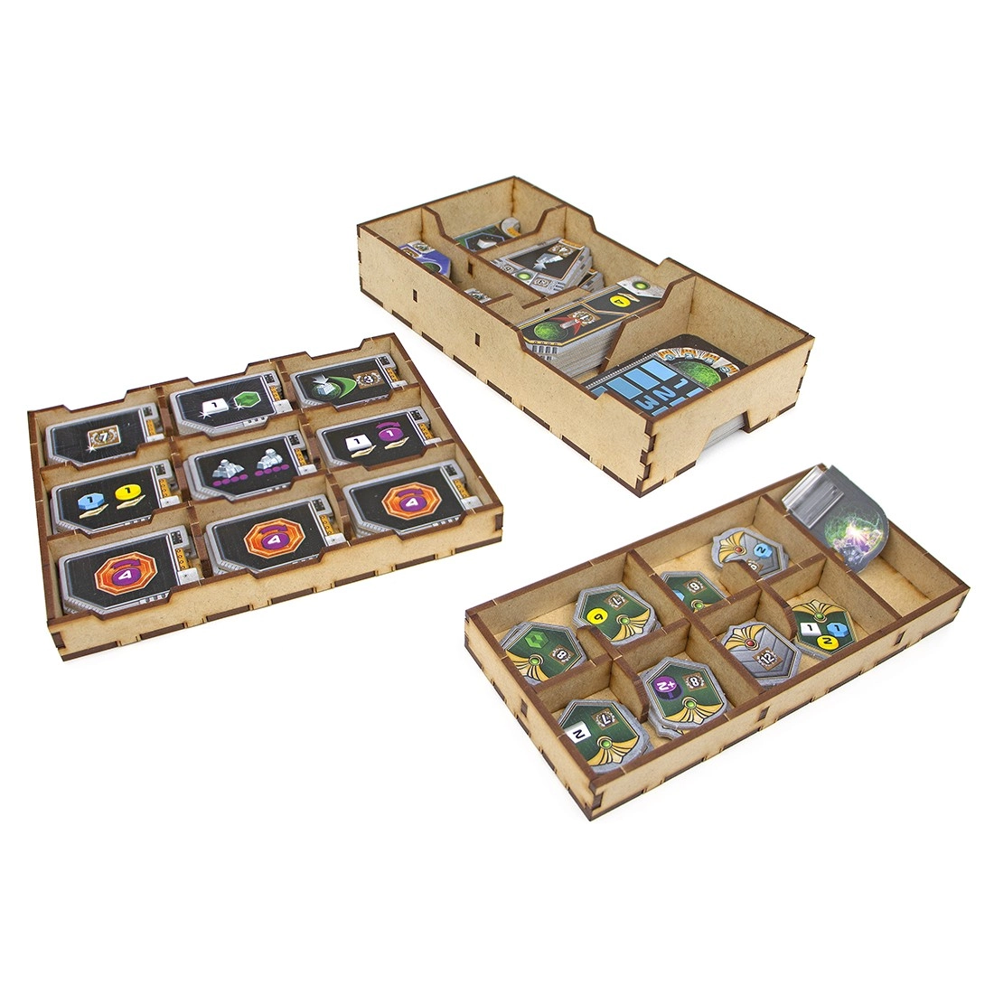Органайзер для настільної гри Проект Гайя (Organizer for boardgame Gaia Project), бренду Tower Rex - 7 - KUBIX 