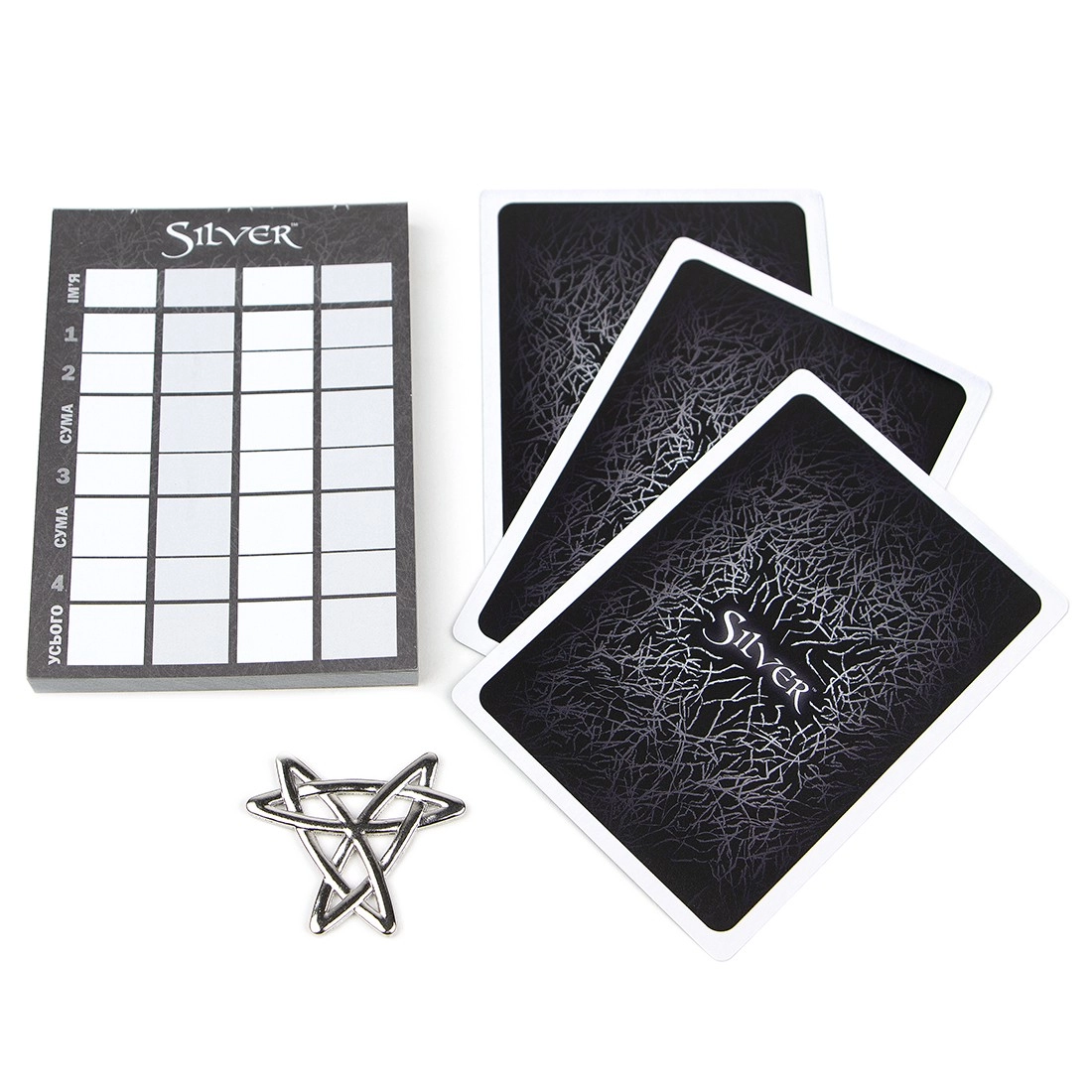 Настольная игра Серебро (Silver), бренду Игромаг, для 2-4 гравців, час гри < 30мин. - 6 - KUBIX 