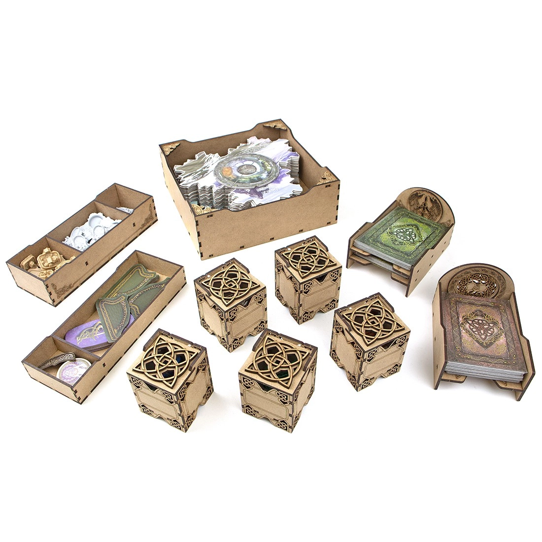 Органайзер для настільної гри ІНІШ (Organizer for boardgame INIS), бренду Tower Rex - 2 - KUBIX 