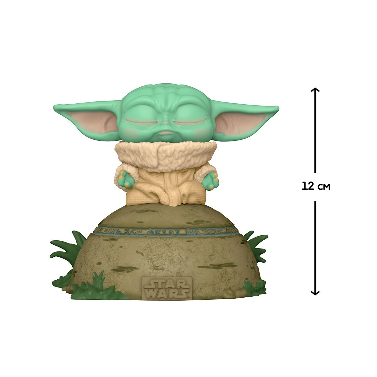 Игровая фигурка FUNKO POP! DELUXE МАЛЫШ ИСПОЛЬЗУЕТ СИЛУ (Grogu using the force) Star Wars #485, бренду Funko - 2 - KUBIX 