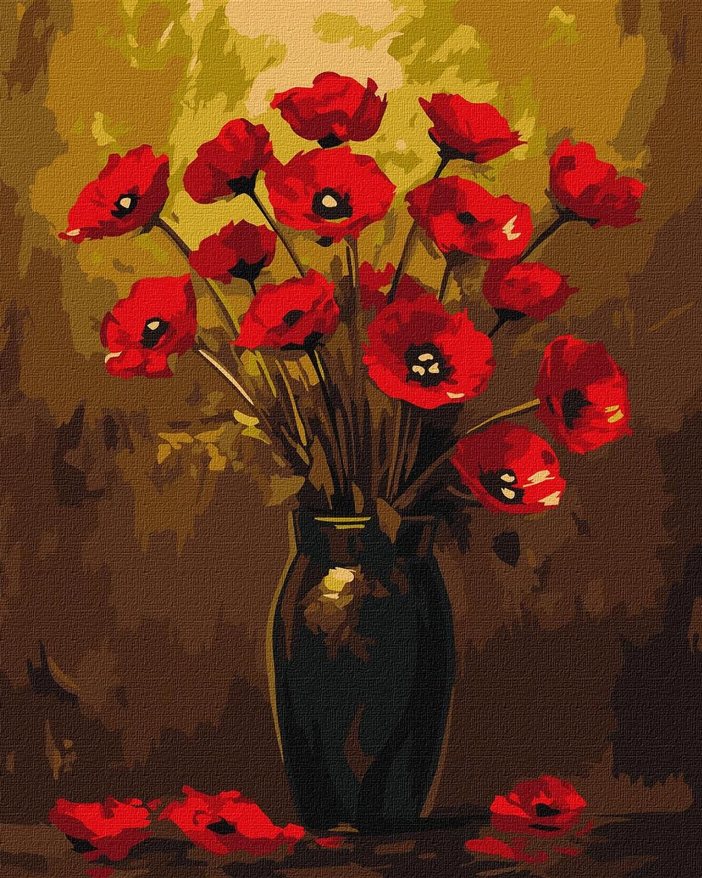 Картина по номерам Букет маков (40х50 см), бренду Идейка - KUBIX