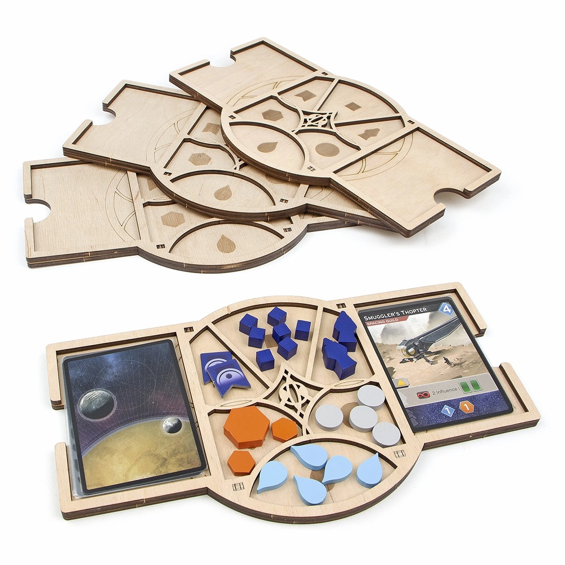 Органайзер для настільної гри Дюна: Імперіум (Organizer for boardgame Dune Imperium), бренду Tower Rex - 5 - KUBIX 