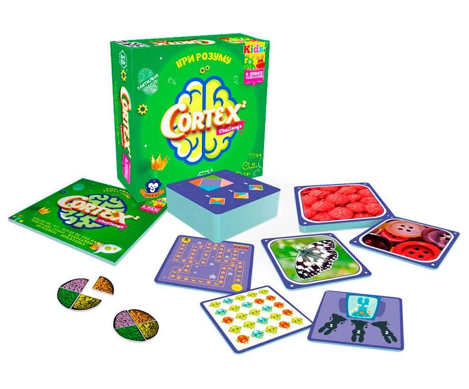 Настільна гра Кортекс 2 для дітей: Ігри розуму (Cortex 2 Kids), бренду YaGo, для 2-6 гравців, час гри < 30хв. - 3 - KUBIX 