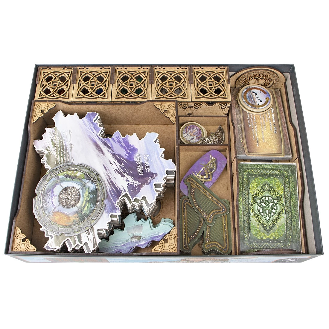 Органайзер для настільної гри ІНІШ (Organizer for boardgame INIS), бренду Tower Rex - KUBIX