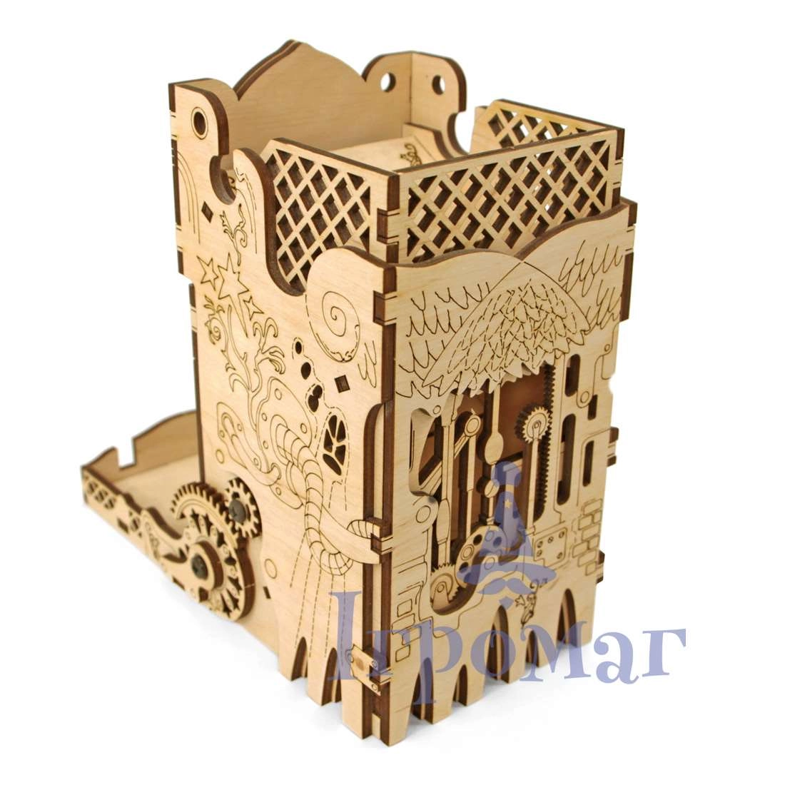 Башня для кубиков. Стимпанк (Dice Tower. Steampunk), бренду Tower Rex - 11 - KUBIX 